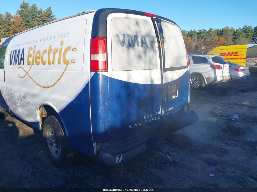 2008 Chevrolet Express Work Van VIN: 1GCGG25C581145081 Lot: 43481953