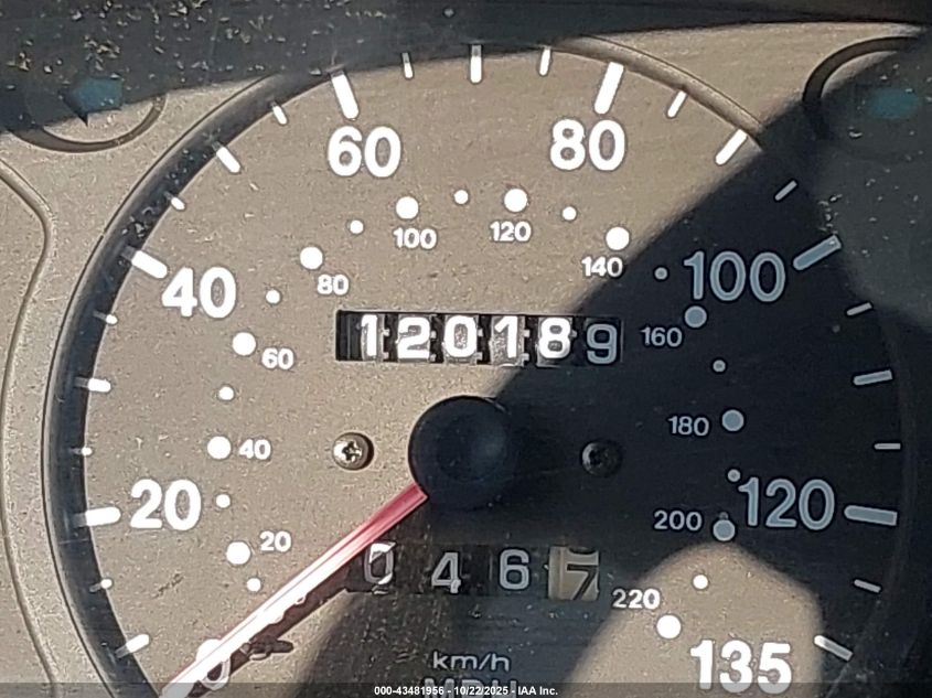 2001 Kia Sephia Ls VIN: KNAFB121715069673 Lot: 43481956