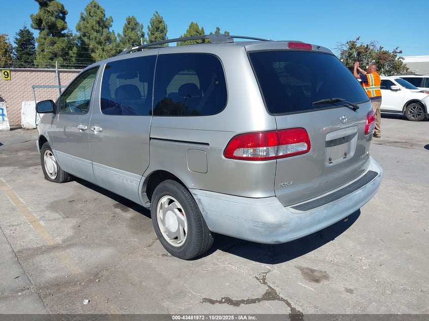 4T3ZF13C71U352362 2001 TOYOTA SIENNA photo no. 3