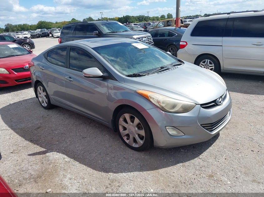 2013 HYUNDAI ELANTRA LIMITED - KMHDH4AE1DU591459