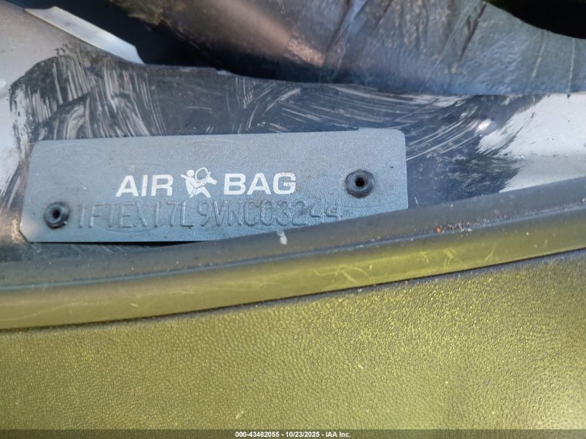 1997 Ford F-150 Lariat/Xl/Xlt VIN: 1FTEX17L9VNC03244 Lot: 43482055