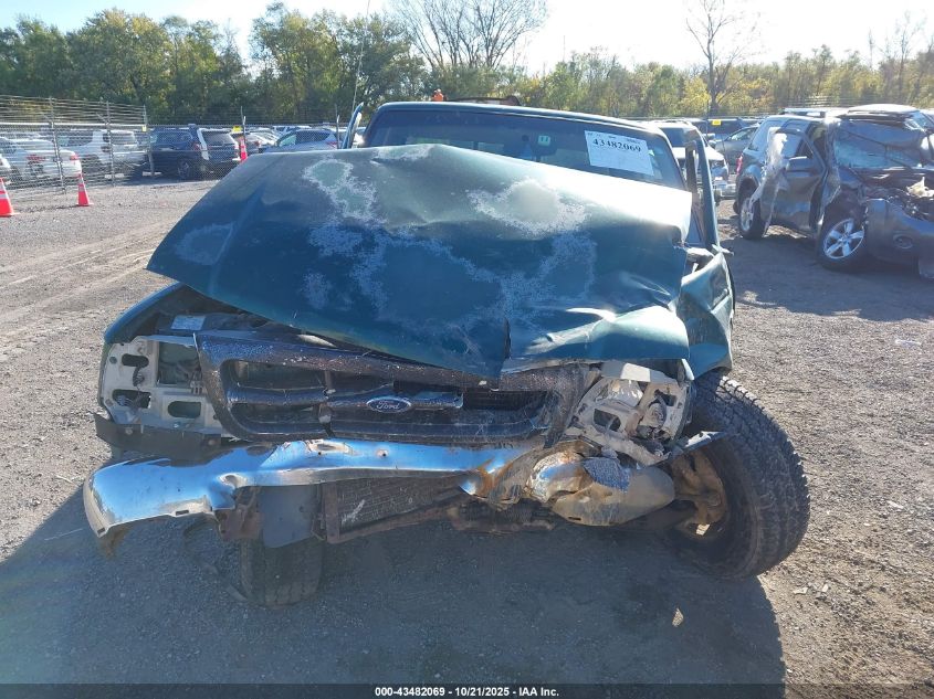 1999 Ford Ranger Xl/Xlt VIN: 1FTYR10C4XUA50699 Lot: 43482069