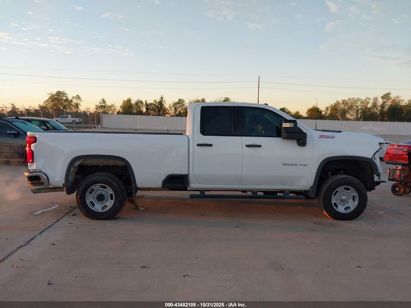 2024 Chevrolet Silverado 2500Hd 4Wd Long Bed Work Truck VIN: 1GC5YLE70RF364712 Lot: 43482105
