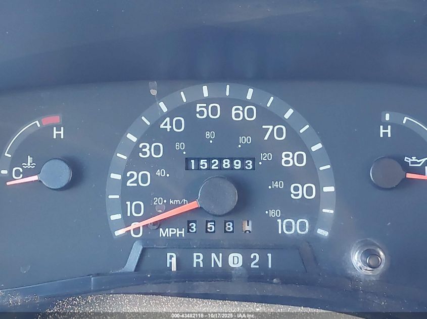 1999 Ford E-150 Commercial/Recreational VIN: 1FTRE1425XHB27543 Lot: 43482118