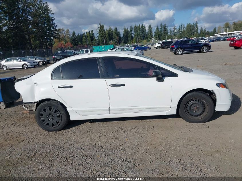 2009 Honda Civic Vp VIN: 2HGFA16329H343336 Lot: 43482222