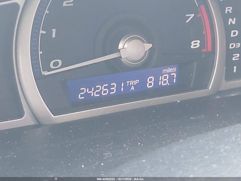 2009 Honda Civic Vp VIN: 2HGFA16329H343336 Lot: 43482222