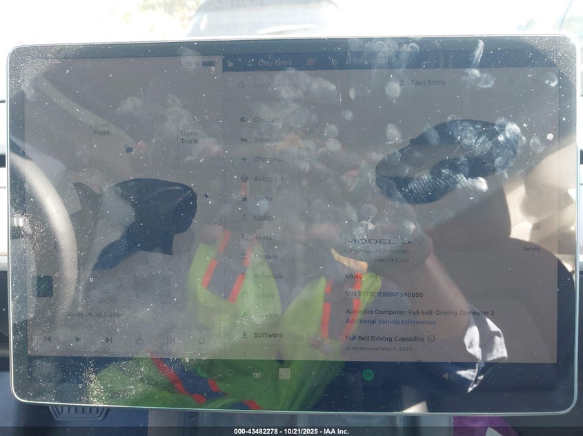 2022 Tesla Model 3 Long Range Dual Motor All-Wheel Drive VIN: 5YJ3E1EB6NF340955 Lot: 43482278