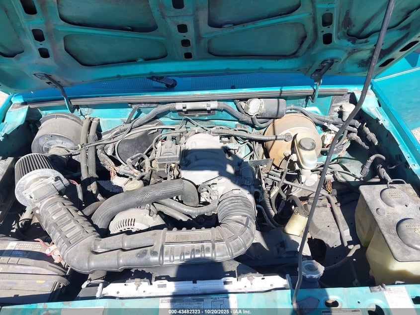 1992 Ford Ranger VIN: 1FTCR10U2NTA49413 Lot: 43482323