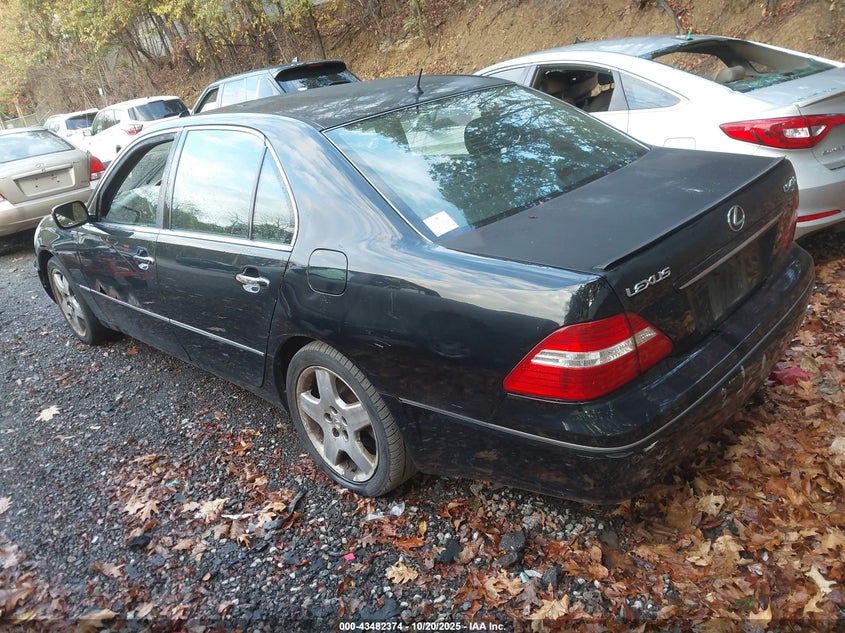 JTHBN36F455002902 2005 LEXUS LS photo no. 3