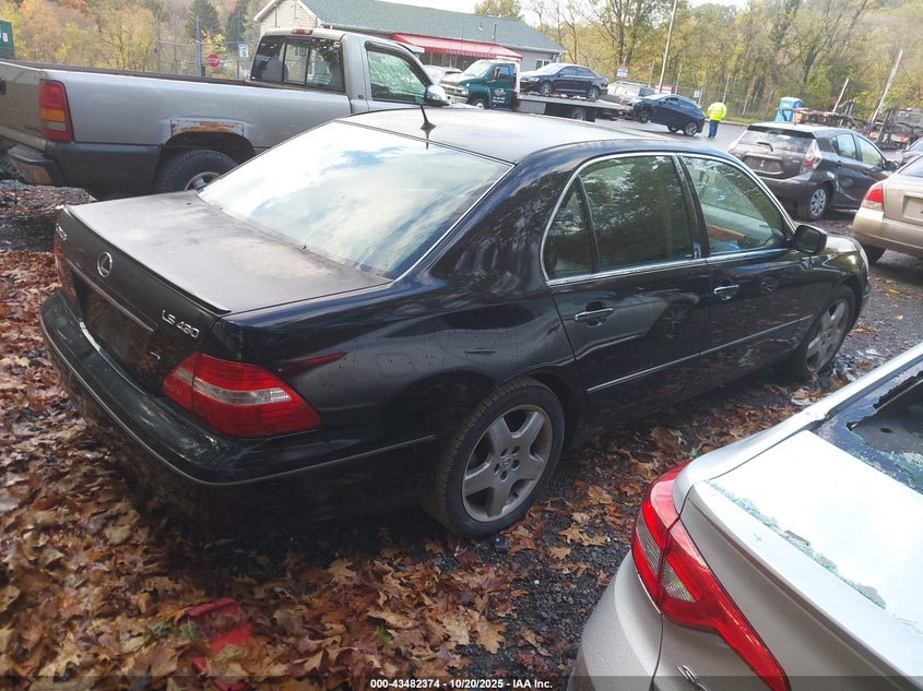 JTHBN36F455002902 2005 LEXUS LS photo no. 4
