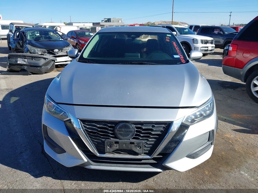 2021 NISSAN SENTRA SV XTRONIC CVT 3N1AB8CV2MY293628