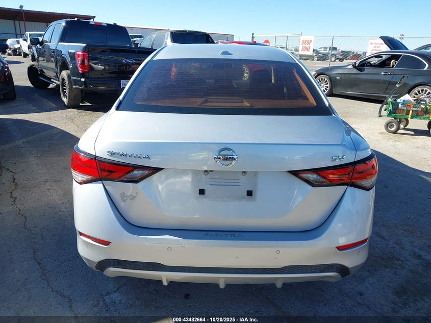 2021 NISSAN SENTRA SV XTRONIC CVT 3N1AB8CV2MY293628