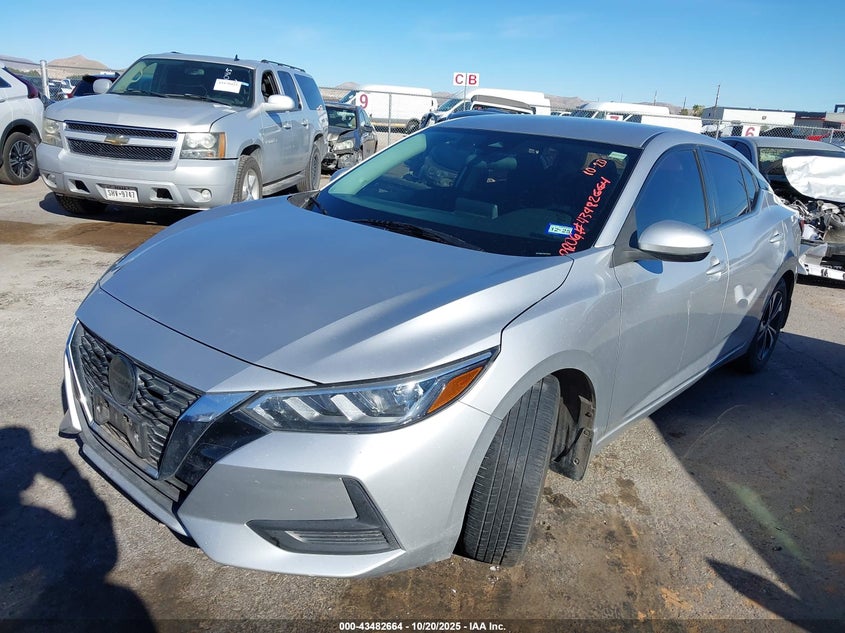 2021 NISSAN SENTRA SV XTRONIC CVT 3N1AB8CV2MY293628