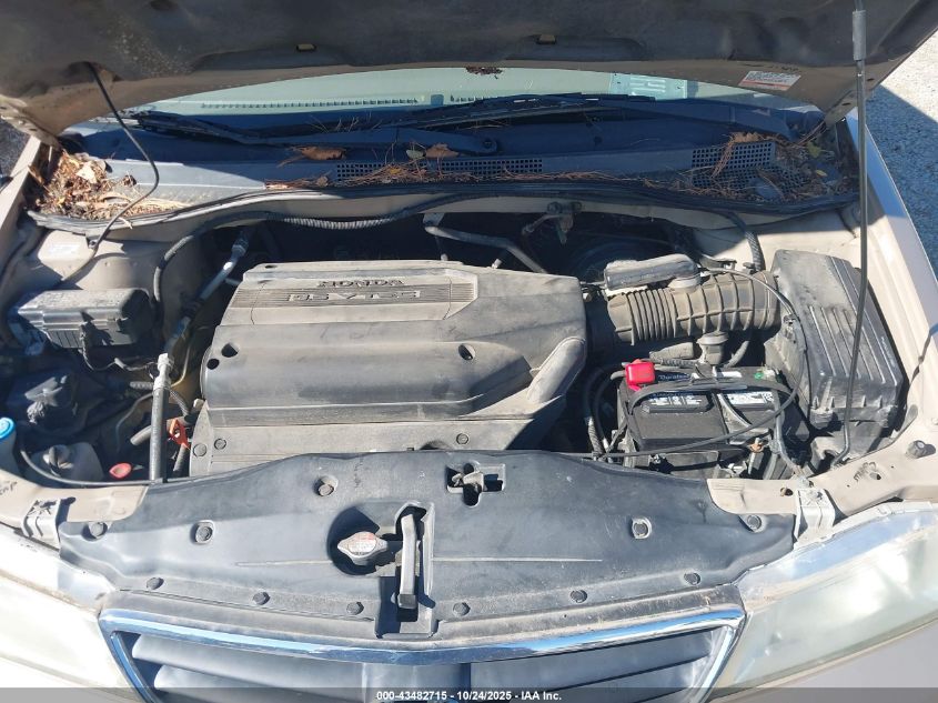 2002 Honda Odyssey Ex VIN: 2HKRL18662H534607 Lot: 43482715