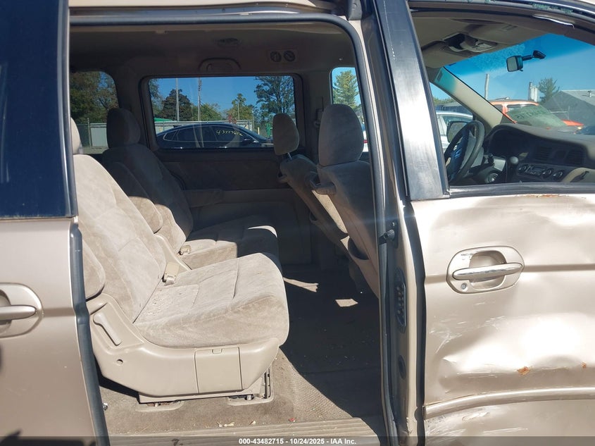 2002 Honda Odyssey Ex VIN: 2HKRL18662H534607 Lot: 43482715