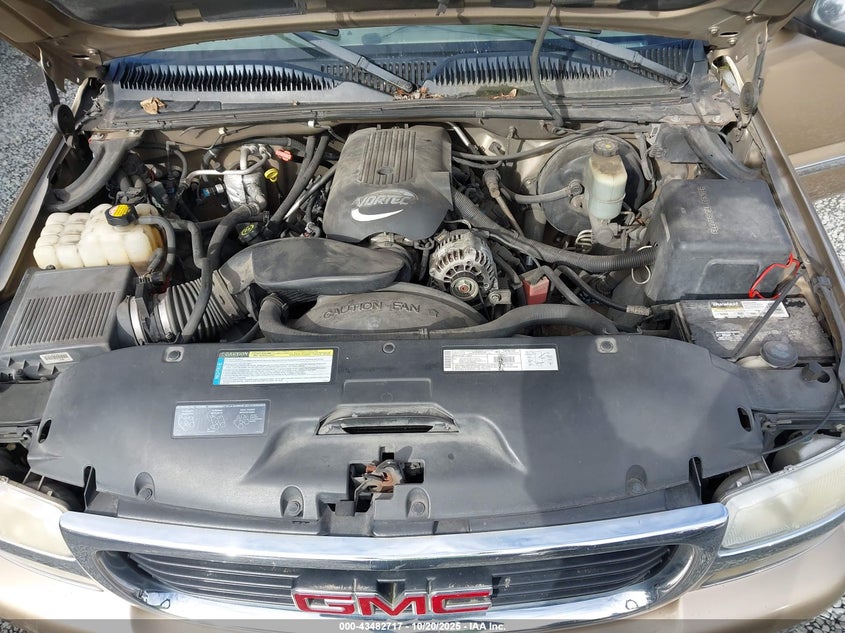 2001 GMC Sierra 1500 Sle VIN: 2GTEC19V111153980 Lot: 43482717