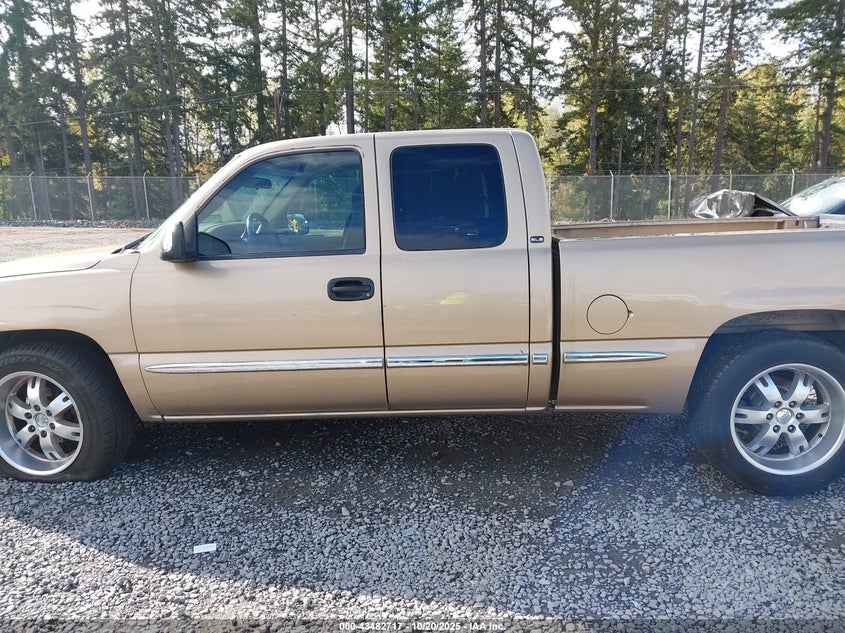 2001 GMC Sierra 1500 Sle VIN: 2GTEC19V111153980 Lot: 43482717