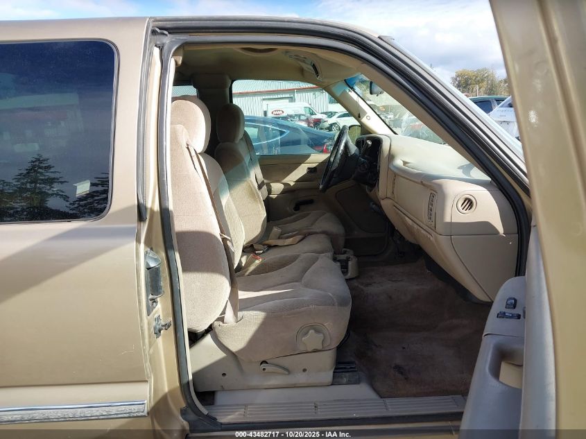 2001 GMC Sierra 1500 Sle VIN: 2GTEC19V111153980 Lot: 43482717