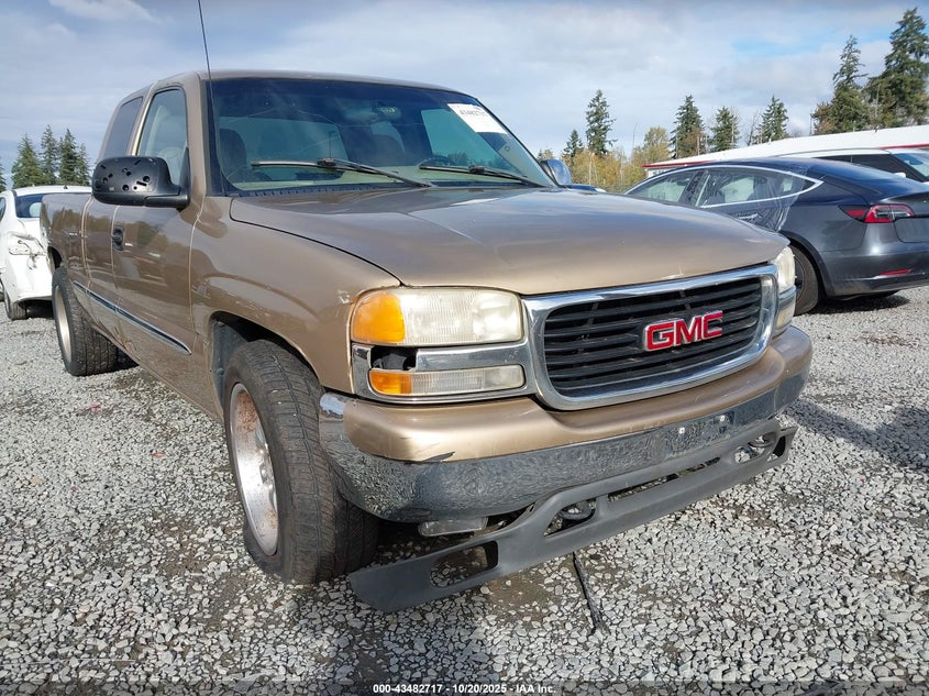 2001 GMC Sierra 1500 Sle VIN: 2GTEC19V111153980 Lot: 43482717