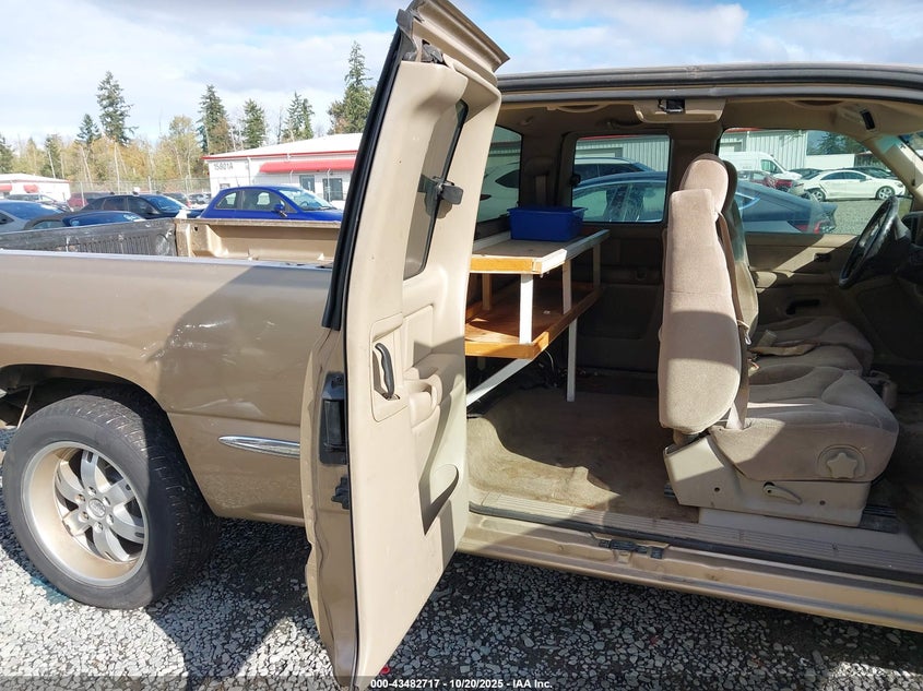 2001 GMC Sierra 1500 Sle VIN: 2GTEC19V111153980 Lot: 43482717