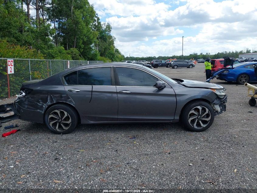 2016 Honda Accord Ex VIN: 1HGCR2F72GA180798 Lot: 43482837