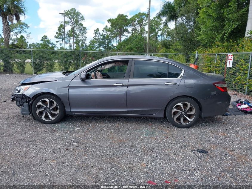 2016 Honda Accord Ex VIN: 1HGCR2F72GA180798 Lot: 43482837