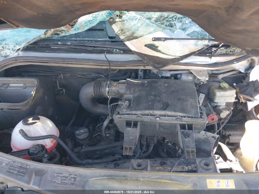 2013 Mercedes-Benz Sprinter 2500 Normal Roof VIN: WDZPE7CC7D5801192 Lot: 43482875