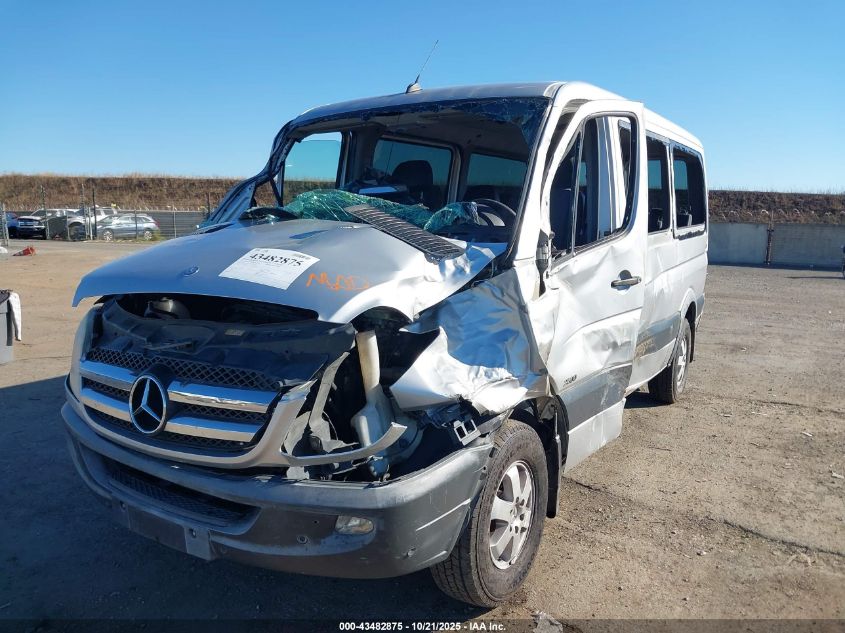 2013 Mercedes-Benz Sprinter 2500 Normal Roof VIN: WDZPE7CC7D5801192 Lot: 43482875