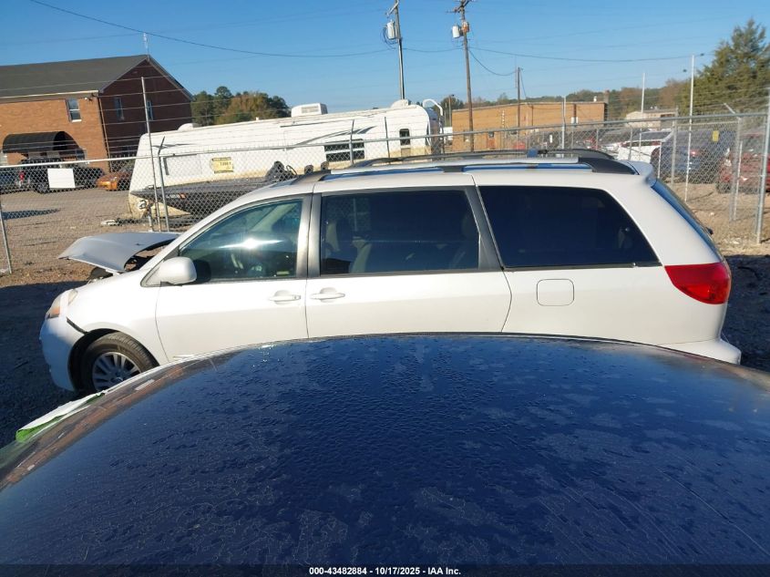 2008 Toyota Sienna Limited VIN: 5TDZK22C98S217513 Lot: 43482884