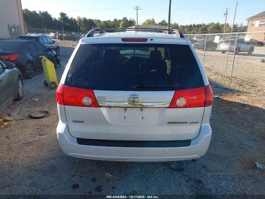 2008 Toyota Sienna Limited VIN: 5TDZK22C98S217513 Lot: 43482884