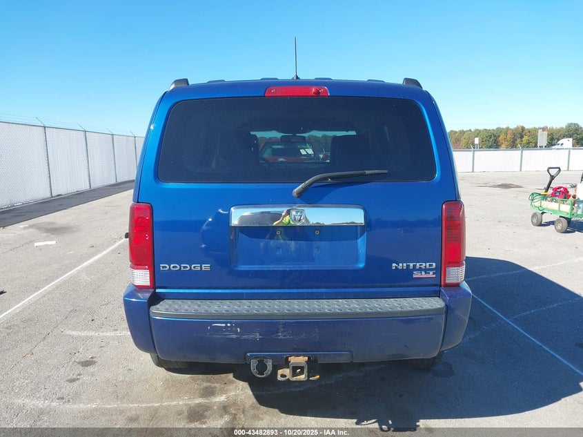 2009 Dodge Nitro Slt/Rt VIN: 1D8GU58K39W528844 Lot: 43482893