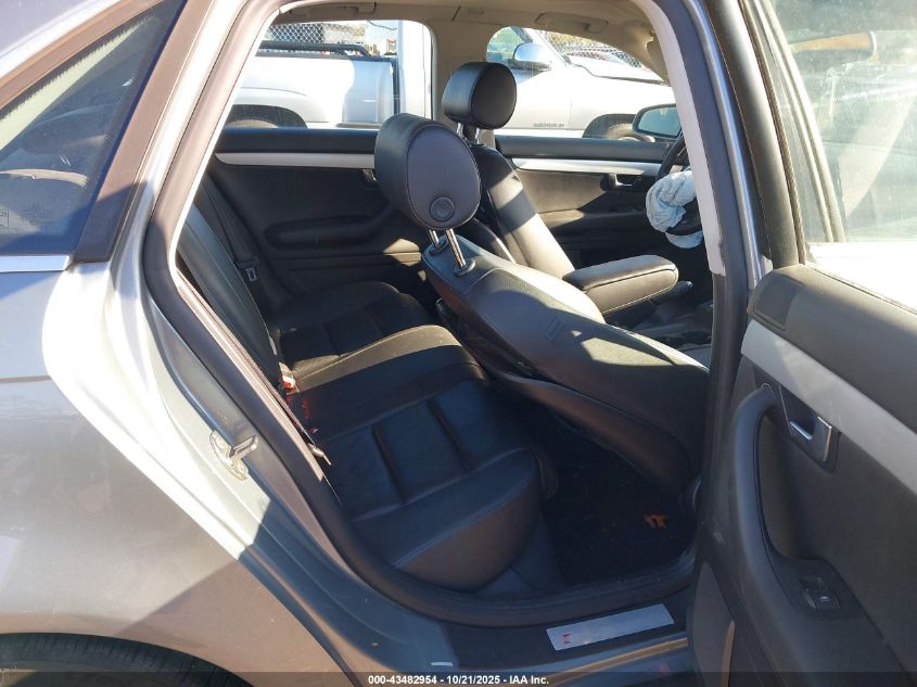 2007 Audi A4 2.0T VIN: WAUEF78E37A193310 Lot: 43482954