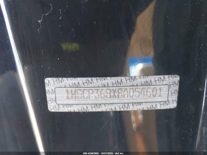 1HGCP368X8A054601 2008 HONDA ACCORD photo no. 17