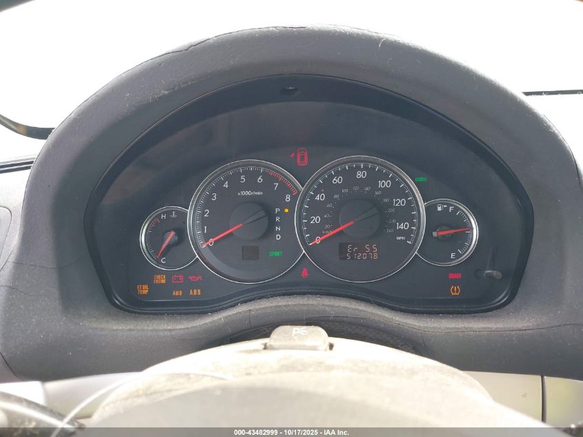 2008 Subaru Outback 2.5I/2.5I L.l. Bean Edition VIN: 4S4BP61C787304263 Lot: 43482999