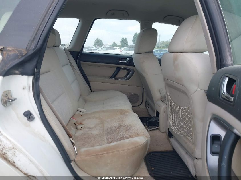 2008 Subaru Outback 2.5I/2.5I L.l. Bean Edition VIN: 4S4BP61C787304263 Lot: 43482999