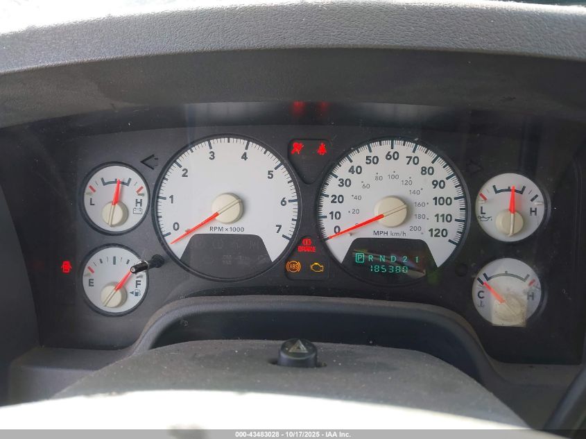 2006 Dodge Ram 1500 Slt/Trx4 Off Road/Sport VIN: 1D7HU18246S665814 Lot: 43483028