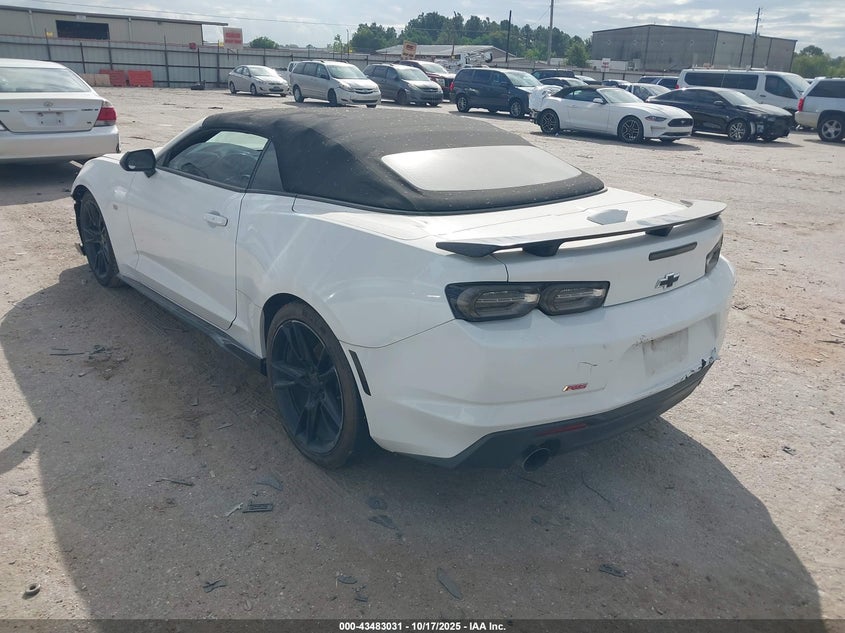 2021 CHEVROLET CAMARO 3.6L V-6 DI, DOHC, V(VIN: 1G1FD3DS1M0123655