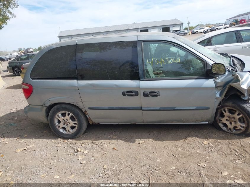 2003 Dodge Caravan Se VIN: 1D4GP25R83B270487 Lot: 43483060