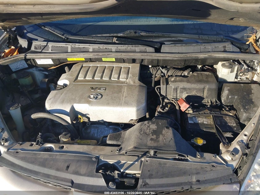5TDZK22C88S123509 2008 TOYOTA SIENNA photo no. 10
