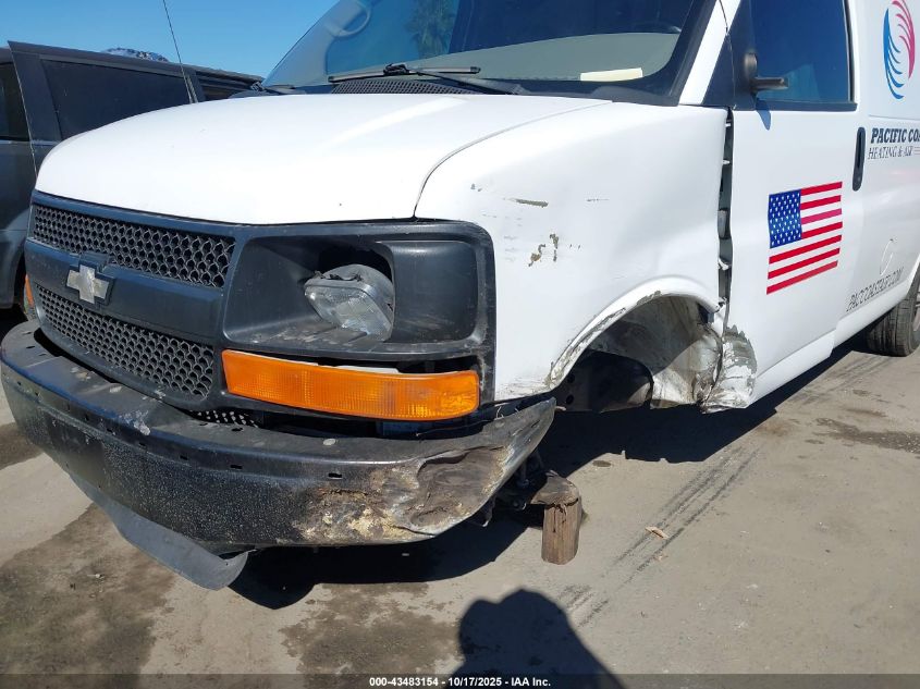 2008 Chevrolet Express Work Van VIN: 1GCGG25C281173498 Lot: 43483154