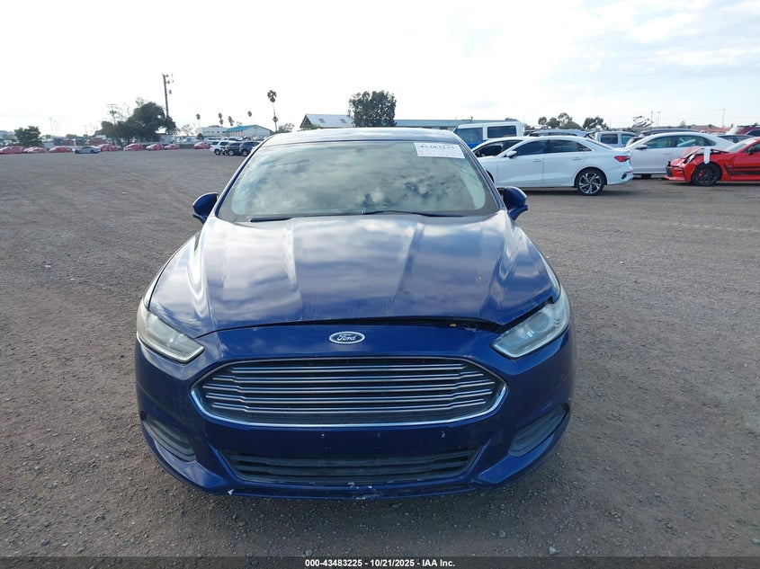 2013 Ford Fusion Se VIN: 3FA6P0H76DR325593 Lot: 43483225