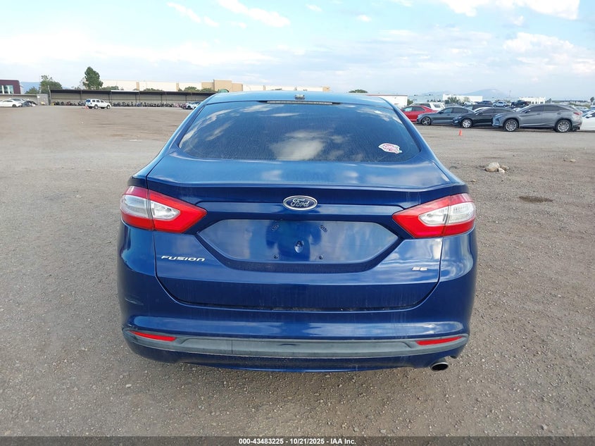 2013 Ford Fusion Se VIN: 3FA6P0H76DR325593 Lot: 43483225