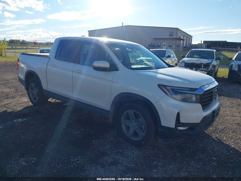 2022 HONDA RIDGELINE RTL - 5FPYK3F50NB025921