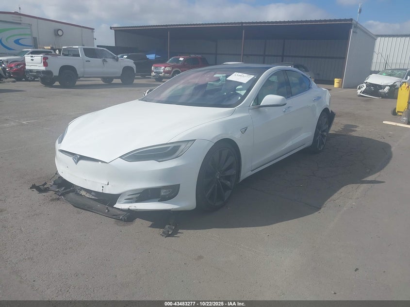 5YJSA1E18HF206273 2017 TESLA MODEL S photo no. 2