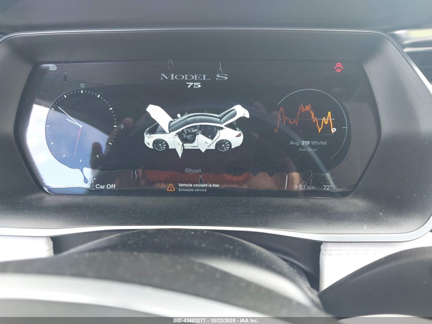 5YJSA1E18HF206273 2017 TESLA MODEL S photo no. 7