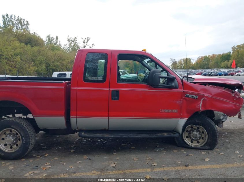 2002 Ford F-250 Lariat/Xl/Xlt VIN: 1FTNX21F62EC40515 Lot: 43483289
