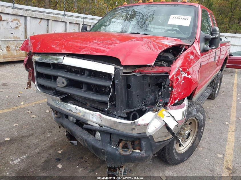 2002 Ford F-250 Lariat/Xl/Xlt VIN: 1FTNX21F62EC40515 Lot: 43483289