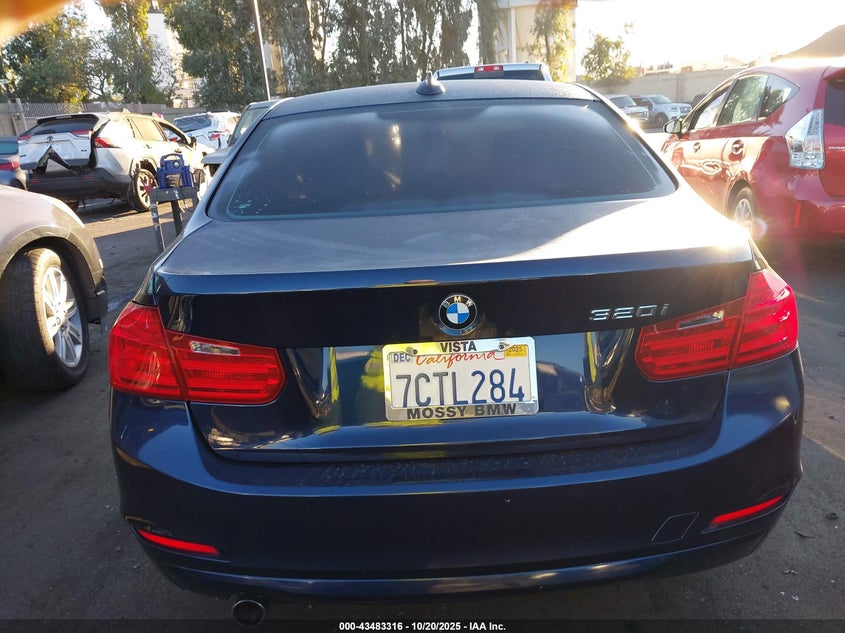 2014 BMW 320I WBA3B1C51EK134478