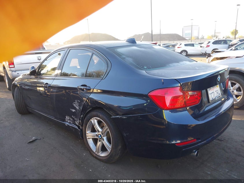 2014 BMW 320I WBA3B1C51EK134478