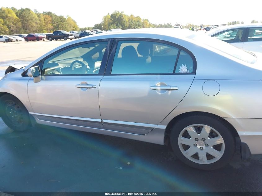 2009 Honda Civic Lx VIN: 2HGFA16519H521786 Lot: 43483321